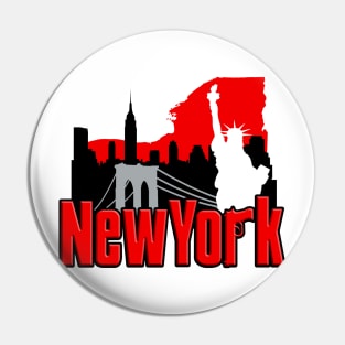 New York Mafia Pin