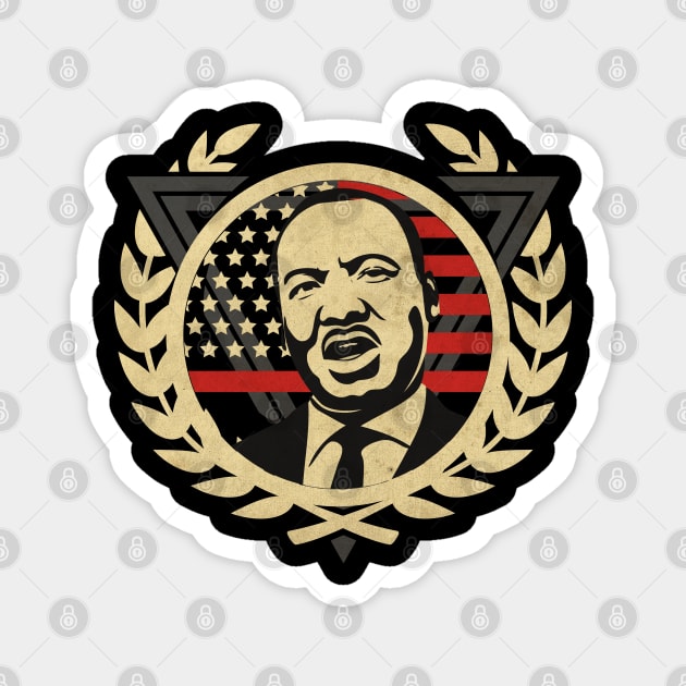 Luther King Magnet by CTShirts