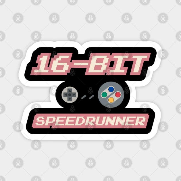 16-Bit Speedrunner Magnet by PCB1981