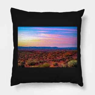 In the Desert of Horseshoe Bend Pillow