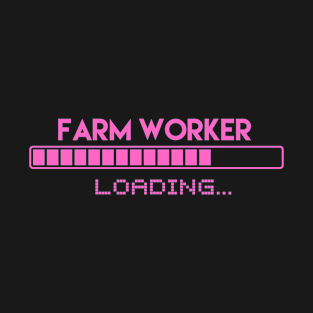 Farm Worker Loading T-Shirt