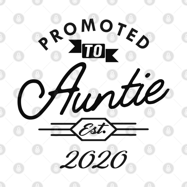 New Auntie - Promoted to auntie est. 2020 by KC Happy Shop