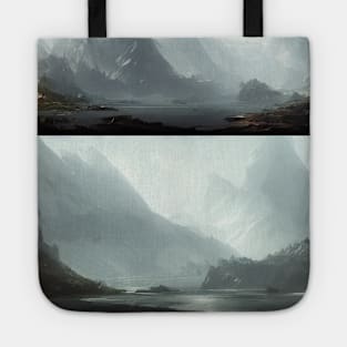 landscape nature wallpaper aestetic dreamland Tote