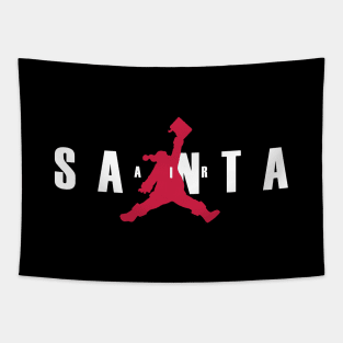 Air Santa Clause Tapestry