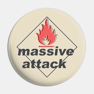 Massive Attack Fanart Pin