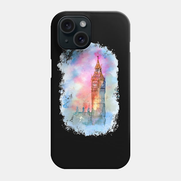 Big Ben Phone Case by Amanda Jane