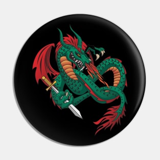 Dragon Sword Pin