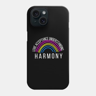 Pansexual Rainbow Phone Case