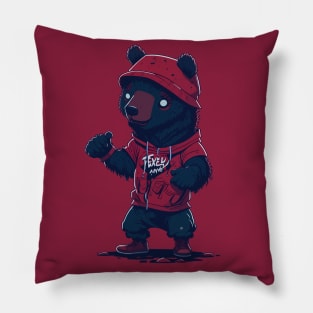 Funny Dancing Bear Pillow