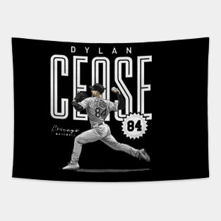 Dylan Cease Chicago W Card Tapestry