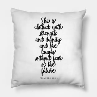 Proverbs Pillow