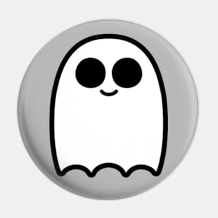 Smiling Ghost Pin