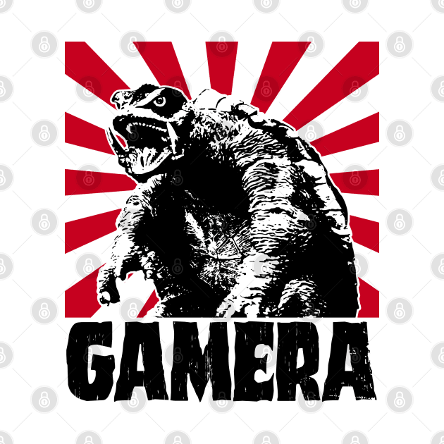 GAMERA - Rising sun - 1969 by KERZILLA