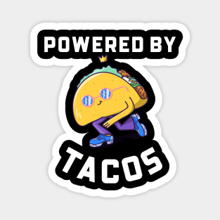 funny dancing tacos Magnet