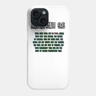 Nehemiah 9:6 Phone Case