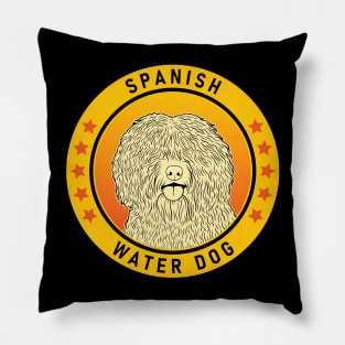 Spanish Water Dog Portrait Pillow