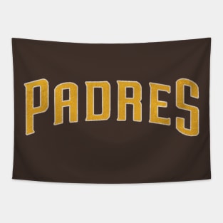 diego padres vintage Tapestry