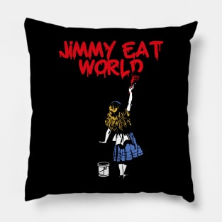 jimmy and paint girl Pillow