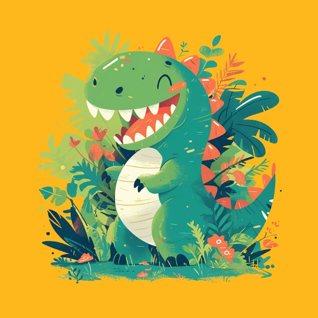 cute dino by peterdoraki