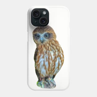 Cute Boobook owl Phone Case