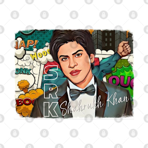 Shahrukh Khan by SAN ART STUDIO 