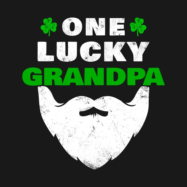 One Lucky Grandpa - Sant Patrick Day Gift by Yasna