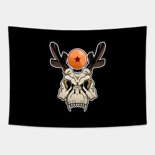 Dragon Skull Tapestry