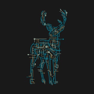 Cyber Deer T-Shirt