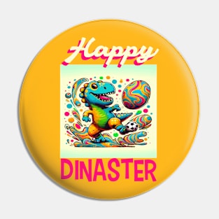 Cartoony Dino Easter Pin