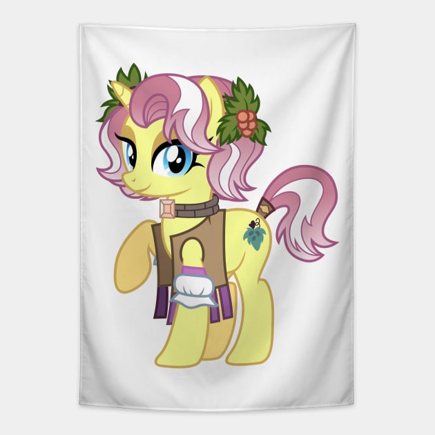 Vignette Valencia pony Tapestry by CloudyGlow