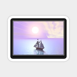 Sailing in Paradise Magnet