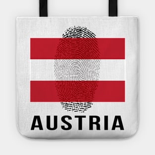 Austria Flag DNA Tote