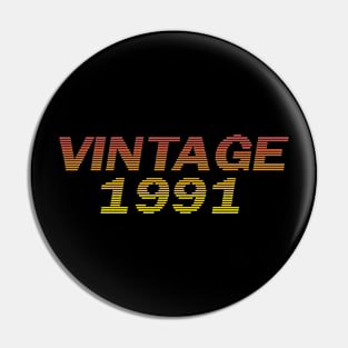 Vintage 1991 Pin