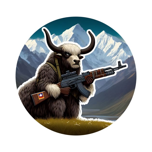 Tactical Yak by Rawlifegraphic