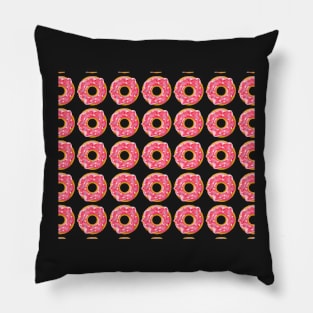 Pink Donuts Cute Pattern Social Distancing Face Mask Pillow