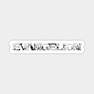 Evangelion Logo Manga Magnet