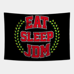 Eat Sleep JDM Tapestry