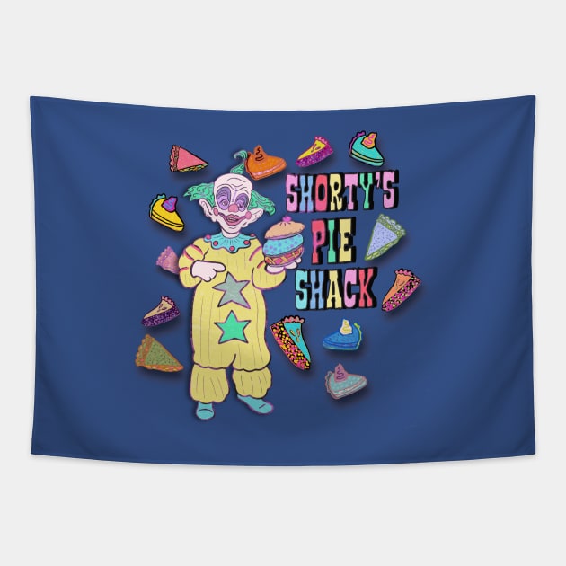 Shorty Pie Tapestry by VultureVomitInc