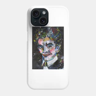 FEDERICO GARCIA LORCA acrylic portrait Phone Case