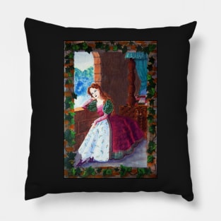 Bluebeard's wife at the window Pillow