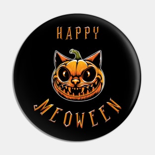 Happy Halloween or Happy Meoween? Pin