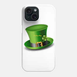 Happy St Patrick Day Green Hat Phone Case