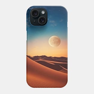 Desert Sand Land Serene Landscape Phone Case