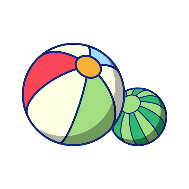 Beach Ball by KH Studio