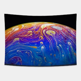 Soap Bubble Close Up Tapestry