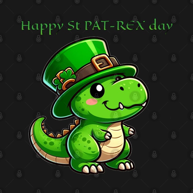 Saint Pat-rex day by Dannysdesigns80 