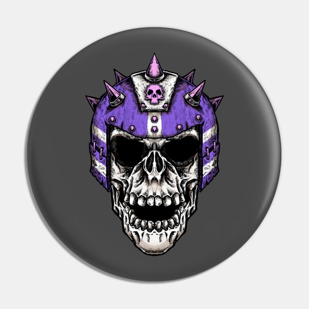 Fantasy Football Skeleton Purple 1 Pin by Spevna