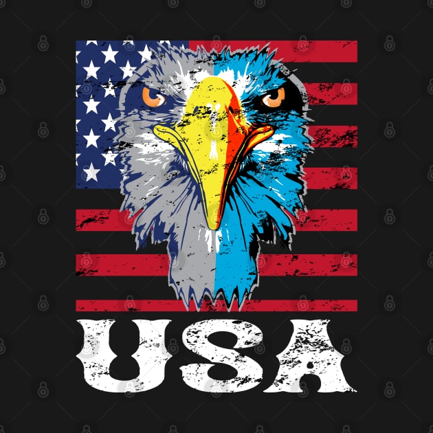 Fouth of July USA Eagle Patriotic Design by FilsonDesigns