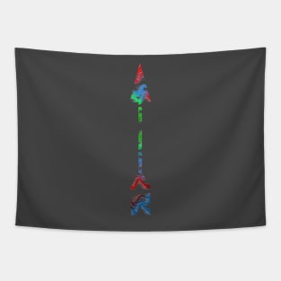 Arrow Color Tapestry