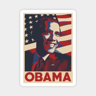 Barack Obama Pop Art Style Magnet